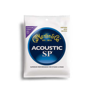 Martin MSP-3050 SP 80/20 Bronze Custom Light Acoustic Strings