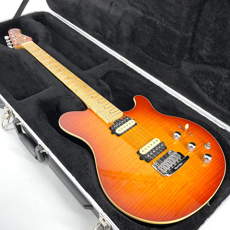 2007 Ernie Ball Music Man Axis Super Sport HH Piezo – Honey Burst