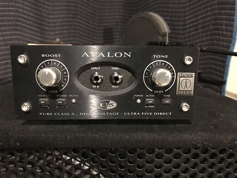 Avalon U5 Anniversary Edition Direct Box / Instrument Preamp Reverb