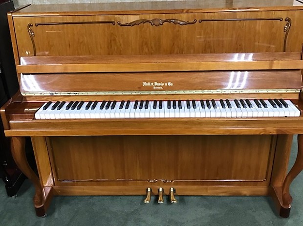 Hallet davis discount and co piano