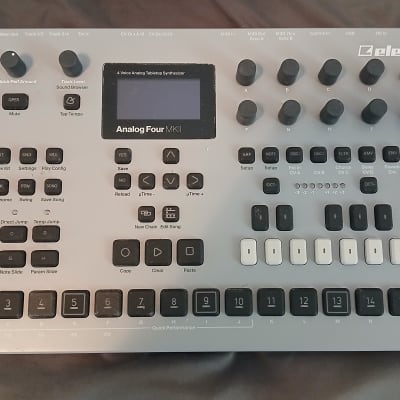 Elektron Analog Four MKII 4-Voice Tabletop Analog Synthesizer | Reverb