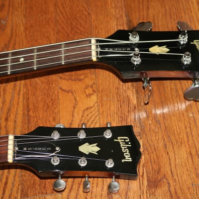 1968 Gibson EBS-1250 Double neck guitar Rare with Fuzztone image 6
