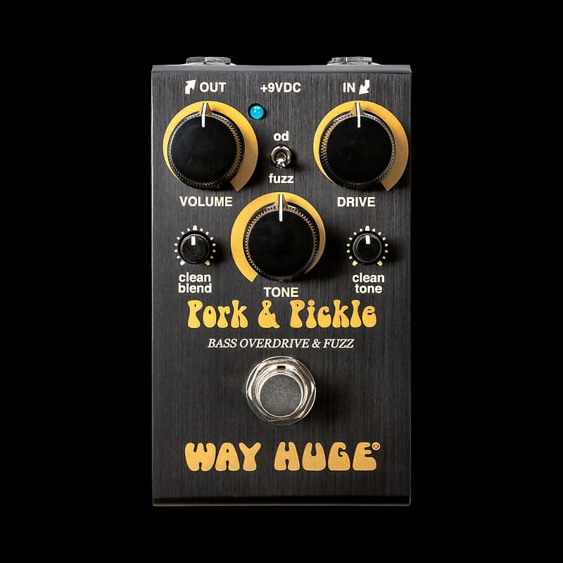 Way Huge WM91 Smalls Pork & Pickle Bass Overdrive & Fuzz | Reverb