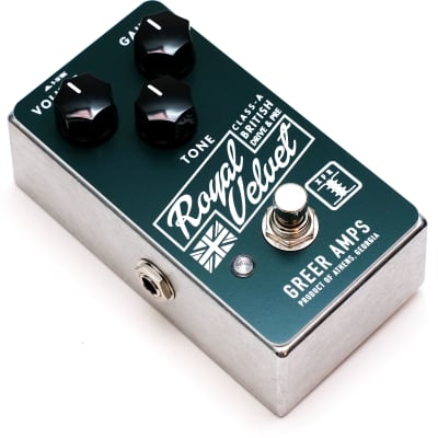 Greer Royal Velvet Class-A British Drive and Preamp Pedal image 2