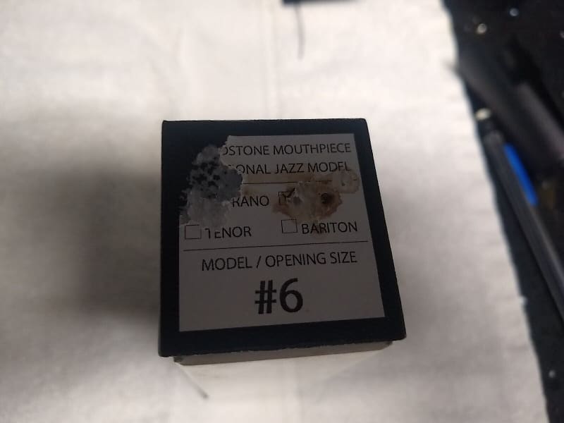 Woodstone Traditional Jazz 6】ウッドストーン製のマウスピース