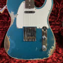 NEW! 2022 Fender Custom Shop '60 Reissue Telecaster Custom Heavy Relic Ocean Turquoise - 7.5lbs