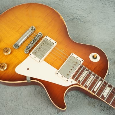 2009 Gibson Billy Gibbons "Pearly Gates" Les Paul Aged Original Sunburst + OHSC image 4