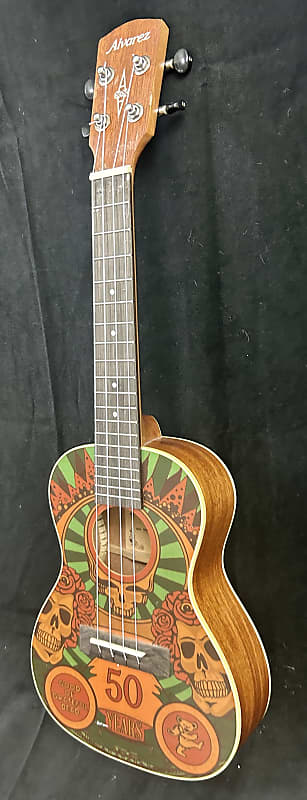 Alvarez GDU26C Ukulele Grateful Dead - Saint | Reverb