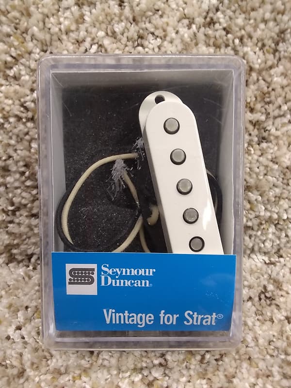 Seymour Duncan SSL-1 Middle RWRP Vintage Staggered Strat Pickup White