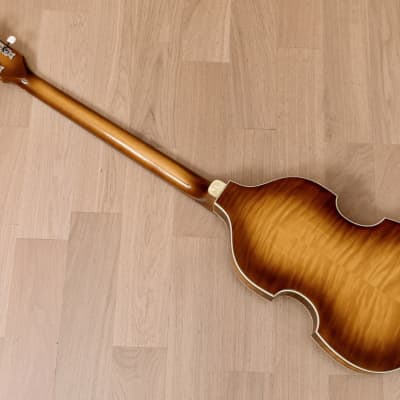 Hofner H500/1-61L Cavern Club '61 Violin Beatle Bass, Left-Handed w/ Case & Tags, 500/1 image 12