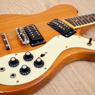 1973 Mosrite Stereo 350 Vintage Electric Guitar Mahogany w/ Humbuckers & Case image 6