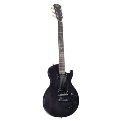 J & D Electric guitar L 80 TBK Transparent Black - Single Cut Electric Guitar for sale