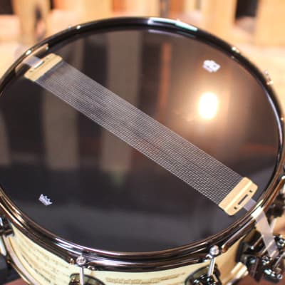 DW 6.5x14 Icon Series Terry Bozzio "The Black Page" Snare Drum - #136 of 250 image 4