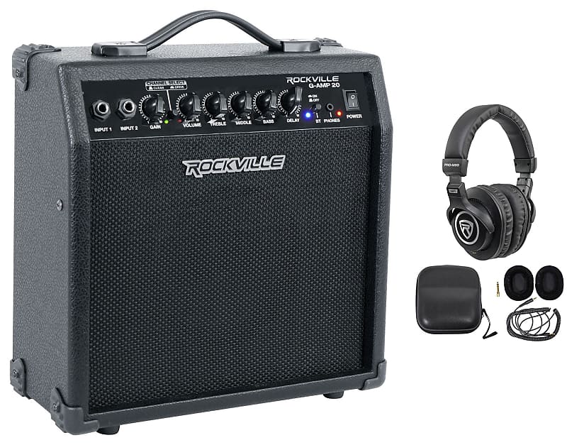 Rockville G-AMP 20 Watt Guitar Amplifier Combo Amp | Reverb