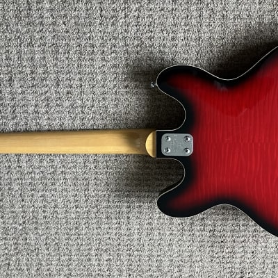 Univox Coily 1970’s - Flamed Red Burst image 2