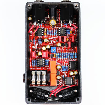 Dr. Scientist Frazz Dazzler V2 Dual-Channel Agressive Fuzz Effects Pedal image 3