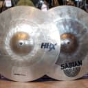 Used Sabian HHX Click Hi Hat Cymbals 14"