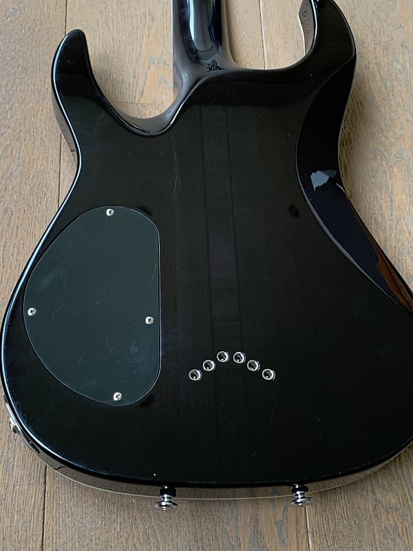 BC Rich FX6 Assassin 2008 See Thru Black | Reverb