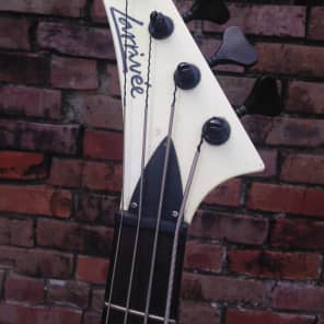Larrivee LEFTY Electric 80s White Active Bass Guitar image 3