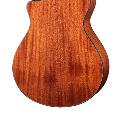 Breedlove Wildwood Concerto CE all Solid African Mahogany Cutaway Acoustic Electric Guitar, Satin Natural image 12