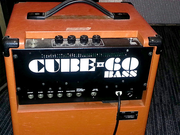 Roland cube 60 bass amp new arrivals vintage