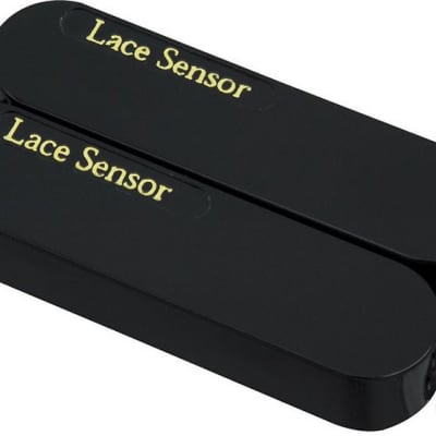 Lace Sensor Dually Gold/Gold pickup - black image 2