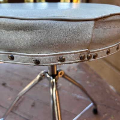 Vintage Slingerland Relax-a-throne circa 1962 with Slingerland Epic Bass Drum Pedal image 9
