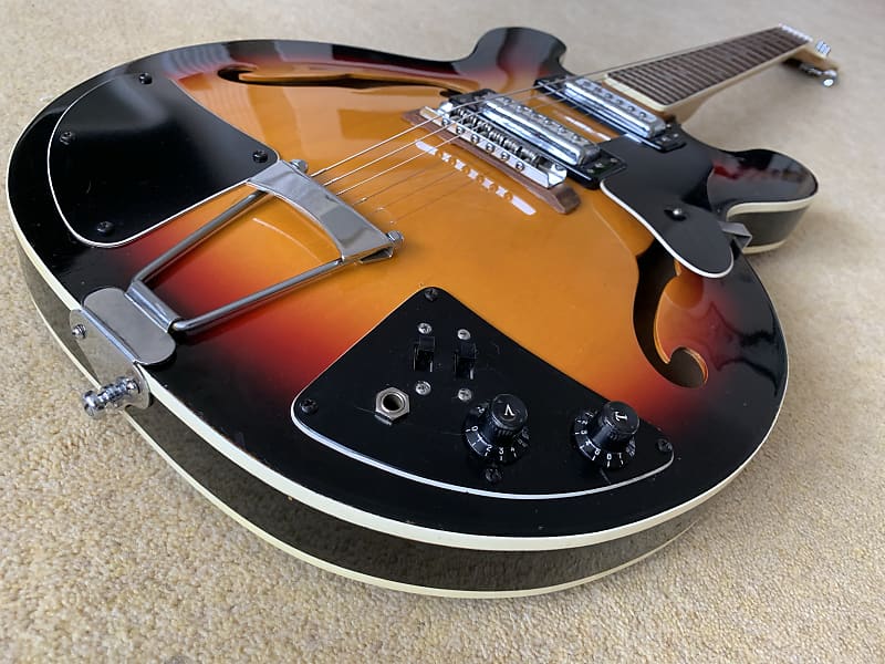 Antoria Soundmaster 1960's archtop hollow body semi acoustic Reverb