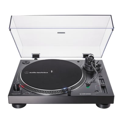 Audio Technica AT-LP120XBT-USB Bluetooth Wireless Direct-Drive USB Turntable - High-Fidelity Vinyl Record Player Bundle with M-Audio BX5 Active Studio Monitors, and Vinyl Record Care System image 2