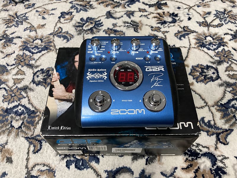 Zoom G2R Richie Kotzen Signature Series Multi Effect unit electric 