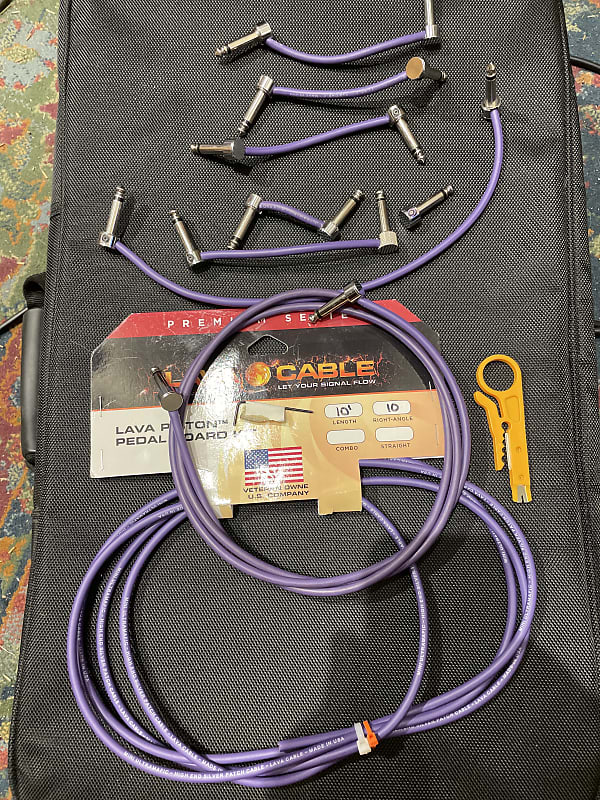 Lava Cable Solderless mini Ultramafic 15+ Ft & 16+ plugs Reverb