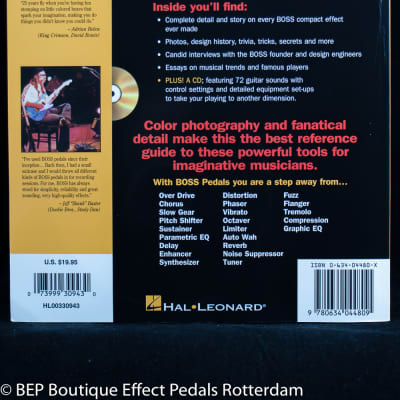 The Boss Book " The Ultimate Guide to the World's Most Popular Compact Effects for Guitar " English image 2