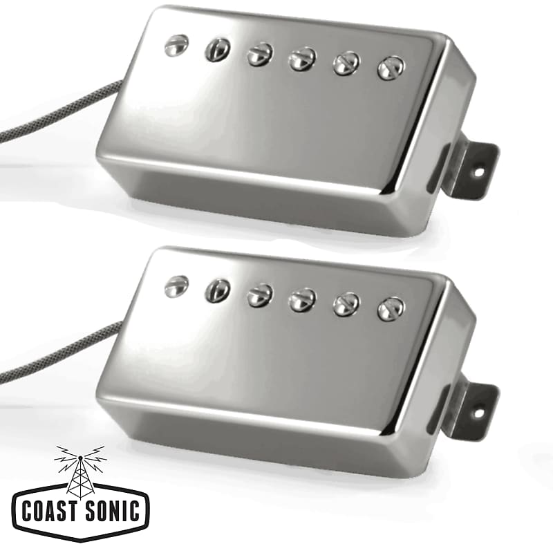 Lindy Fralin Pure P.A.F. Humbucker Set Polished Nickel