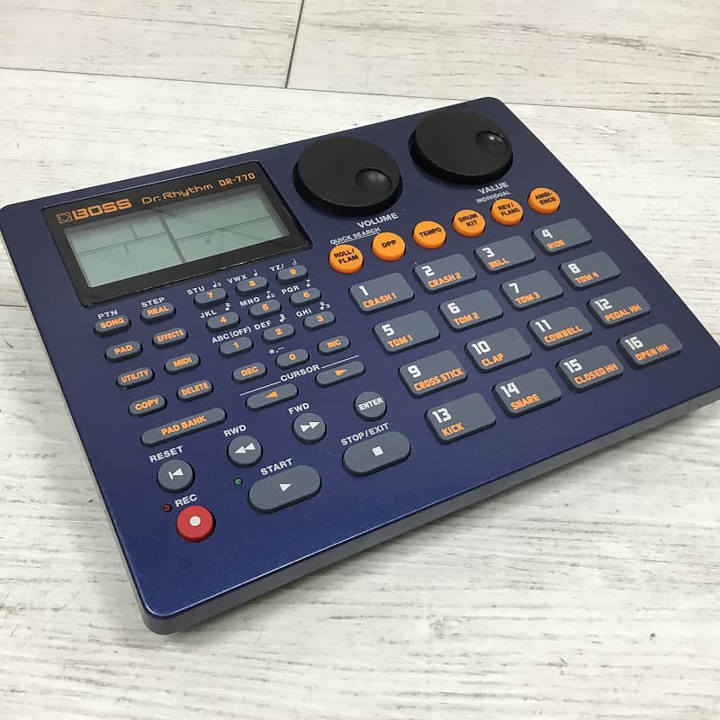 Boss DR770 Dr Rhythm Drum Machine w/ PSU Reverb