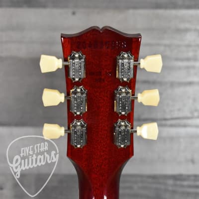 Gibson Les Paul Deluxe 70s - Wine Red with Hard Shell Case image 8