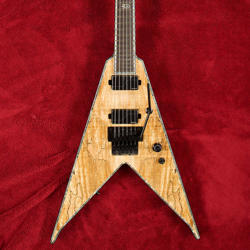 B.C. Rich JRV Extreme Exotic with Floyd Rose Spalted Maple image 1