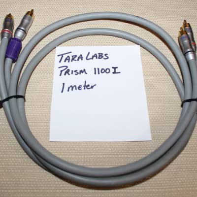 Tara Labs Prism 1100I 1 Meter RCA Interconnect Cables