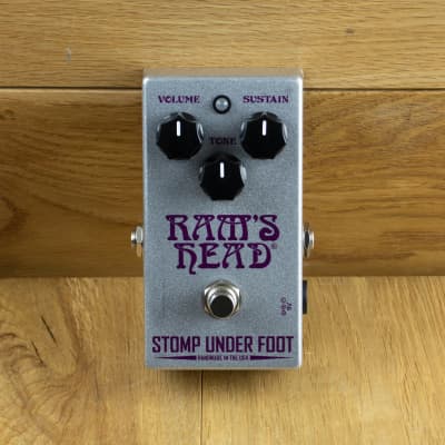 Stomp Under Foot Ram's Head (Violet Version) Fuzz Pedal | Reverb 