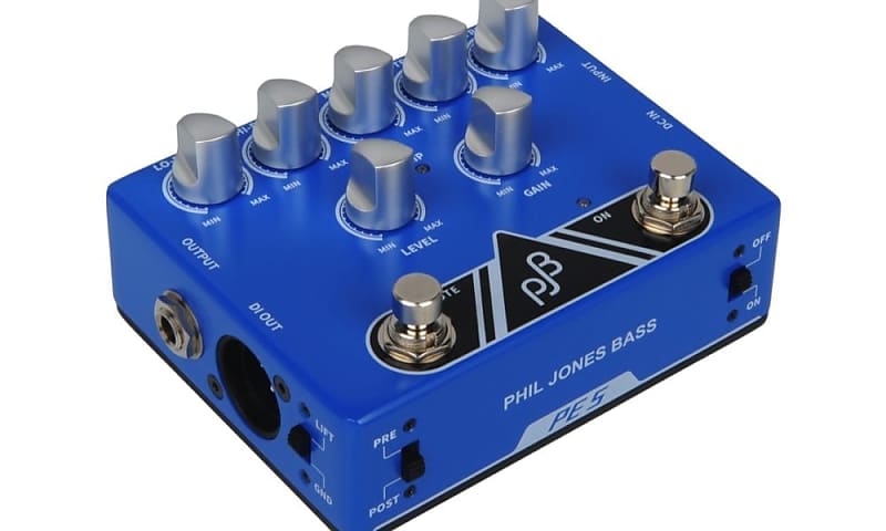 Enhance Your Bass Sound: Phil Jones Bass PE5 Preamp EQ and Direct Box Pedal, See the demo video! image 1