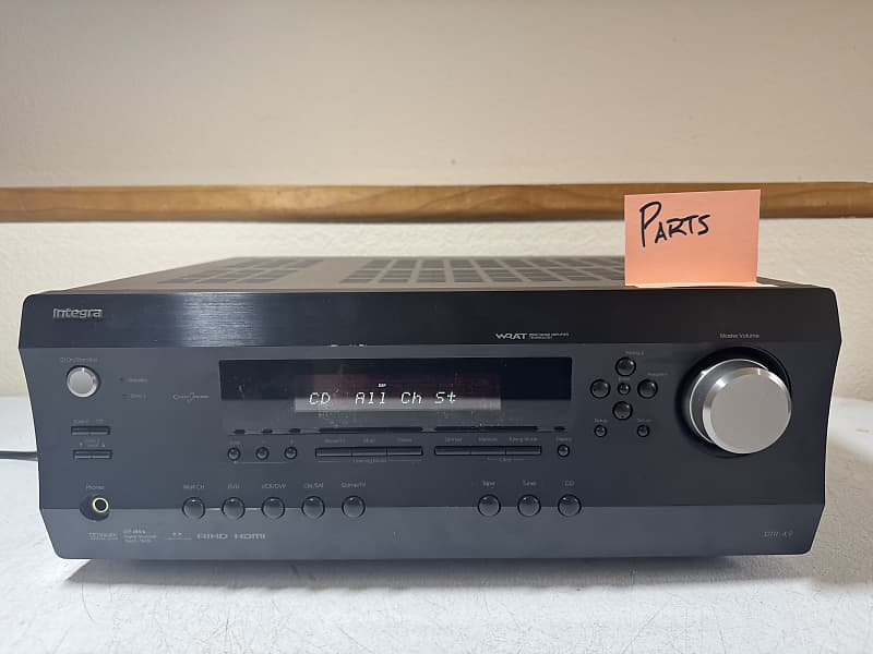 Integra DTR-4.9 Receiver HiFi Stereo 5.1 Channel Home Theater HDMI - PARTS  			