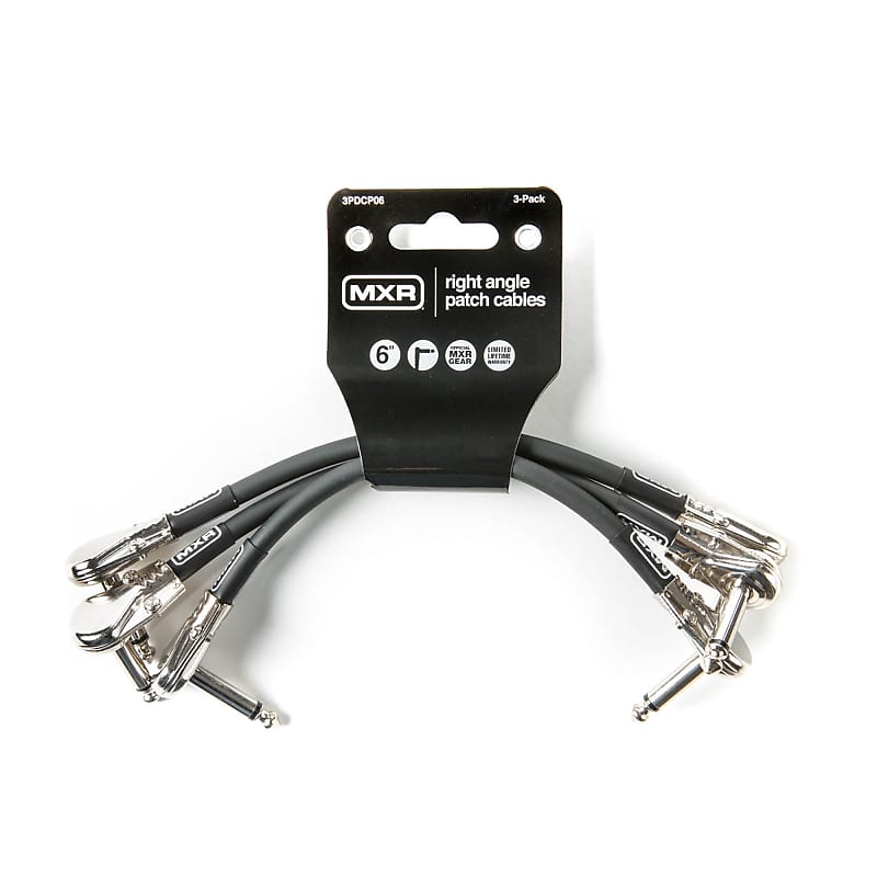 MXR Pedalboard Patch Cables - 6 3 Pack image 1