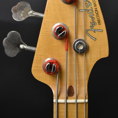1958 Fender Precision Bass 3-Tone Sunburst Pre-CBS w/OHSC image 5