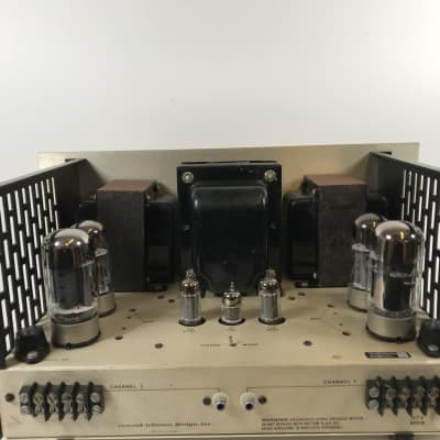 Conrad Johnson MV75 MV75a-1 Stereo Tube Power Amplifier image 2