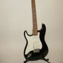 2008 Fender Standard Stratocaster Left-Handed (Upgrade) Electric Guitar - Black