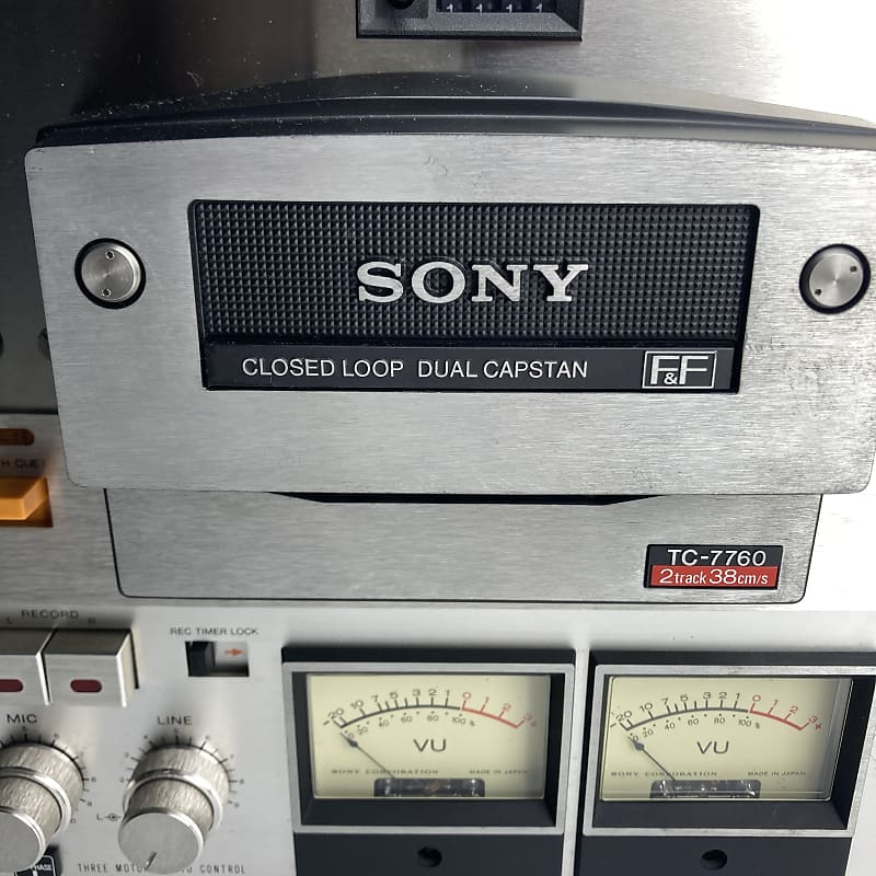 Sony TC-7760 Vintage Reel to Reel tape recorder