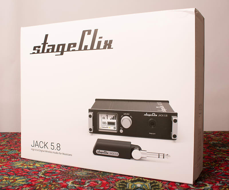 StageClix Guitar Wireless System [V4 Jack 5.8 GHz] Reverb