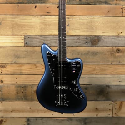 Fender American Professional II Jazzmaster Electric Guitar Dark Night w/ Case image 4