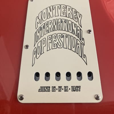 Fender Custom Shop Jimi Hendrix Monterey Pop Festival Stratocaster 1997 - Monterey Pop Art image 11