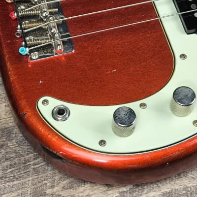 MyDream Partcaster Custom Built - Candy Tangerine Precision Hepcat 62 image 7