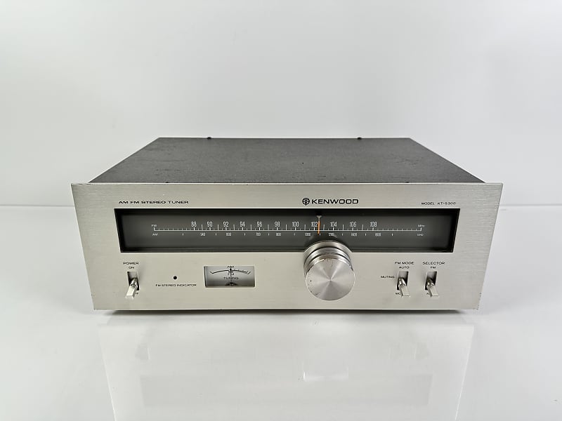 Vintage Kenwood KT-5300 AM/FM Stereo Tuner  			